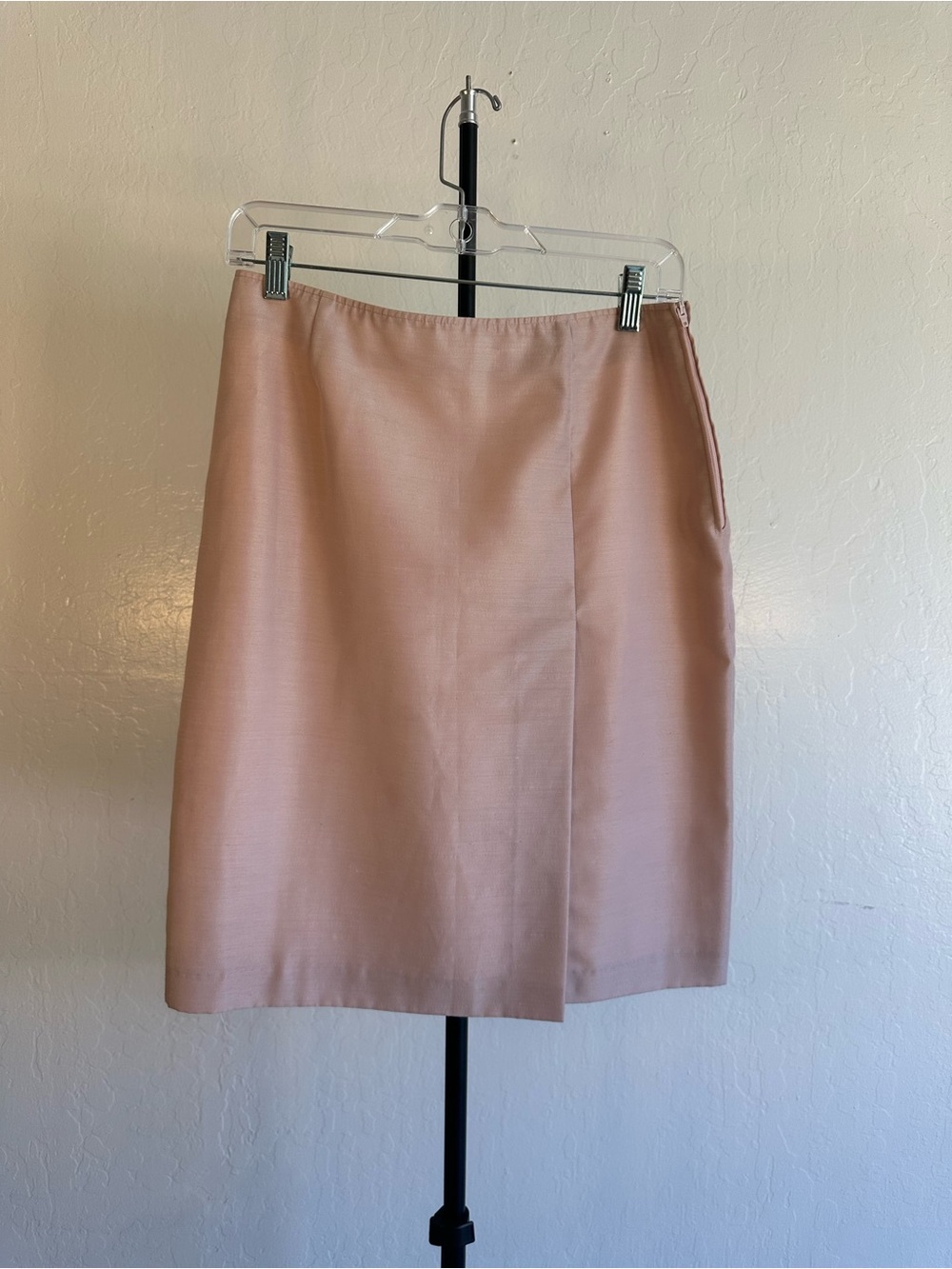 Vintage United Colors Of Benetton Dusty Pink Midi Pencil Skirt